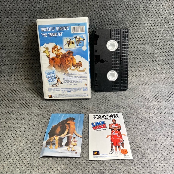 Ice Age 2002 VHS Tape - Picture 2 of 2